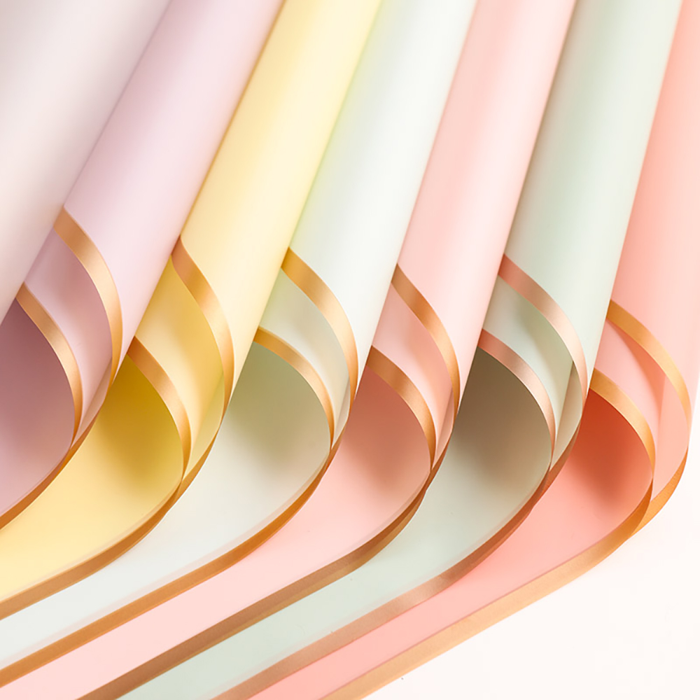 Flower Wrap Kraft - 10 Sheets Flower Wrapping Paper with