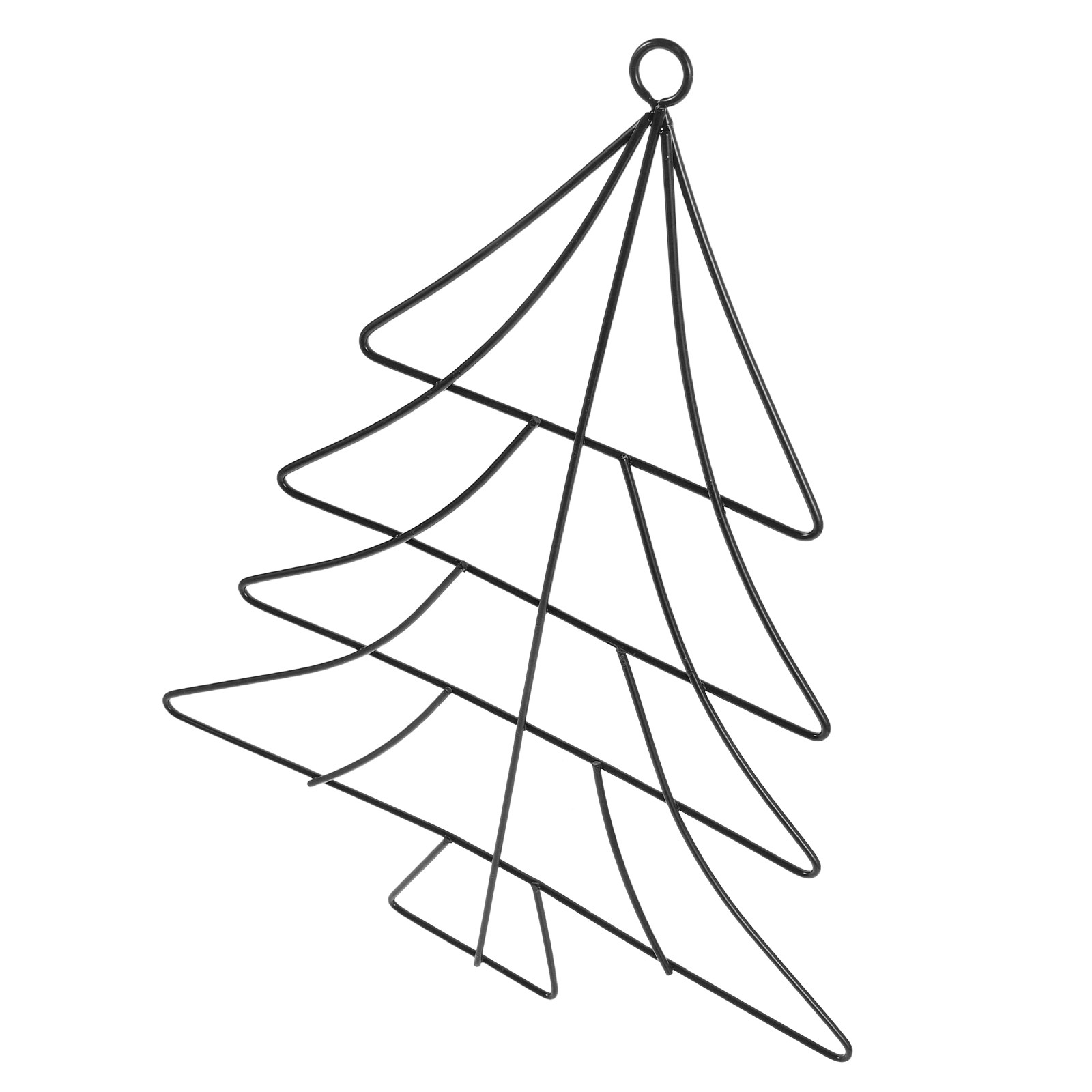 Wreath Form Wire - Christmas Tree Metal Wire Wreath Form