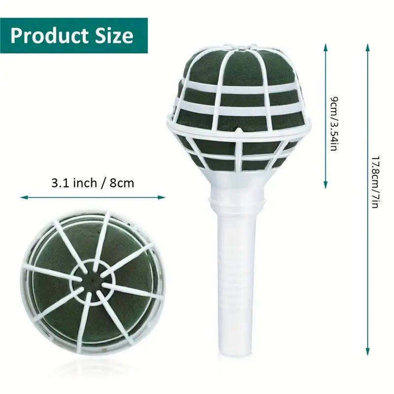 Foam Bouquet Handle Holder Foa - огляд і ціна Bouquet Holder Foam