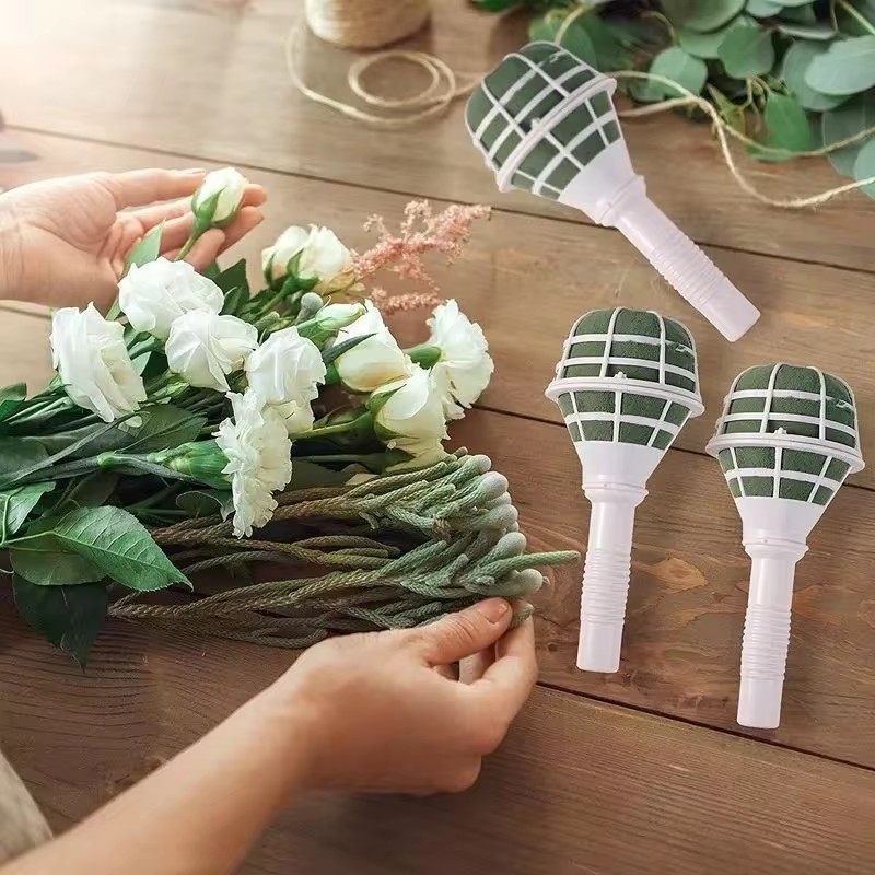 Foam Bouquet Handle Holder Foa - огляд і ціна Bouquet Holder Foam