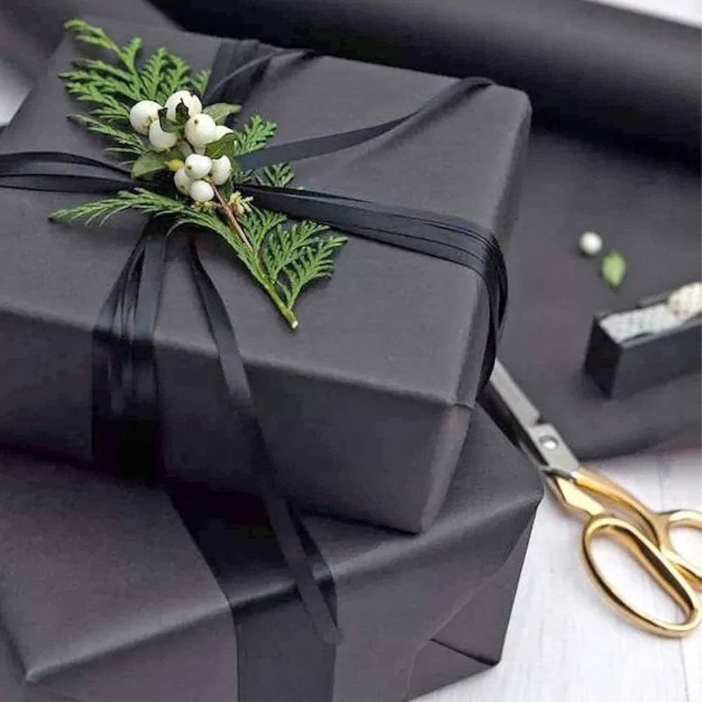 10-100 Sheets Black Tissue Pap - огляд і ціна Flower Wrap Kraft