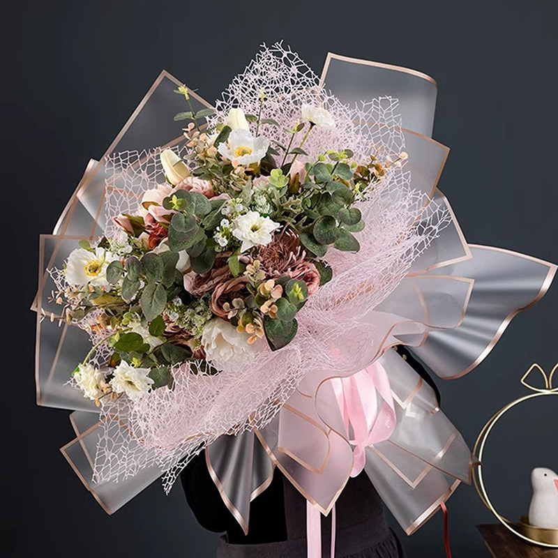 20-Pack Gold Edge Flower Wrapp - огляд і ціна Flower Wrap Kraft