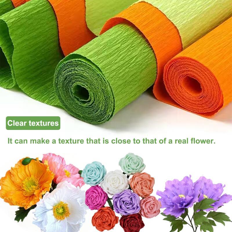 50x250cm Colored Crepe Paper R - огляд і ціна Flower Wrap Kraft