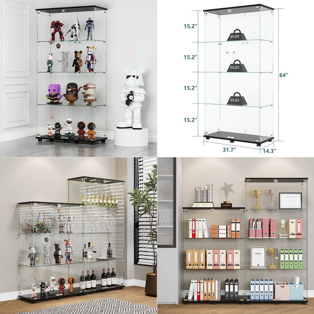Display Cabinet with 4Shelf Do - огляд і ціна B&J Florist Supply Nyc