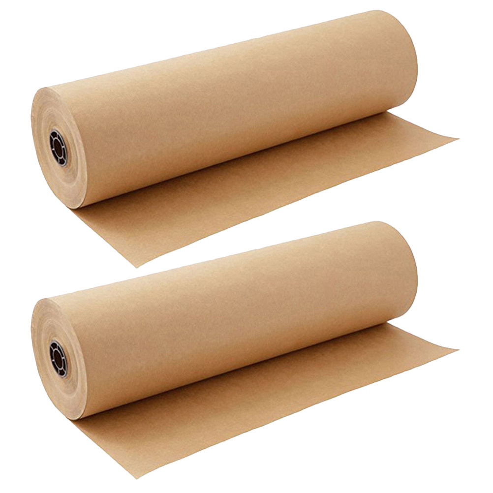 2 Rolls Kraft Paper Roll Multi - огляд і ціна Flower Wrap Kraft