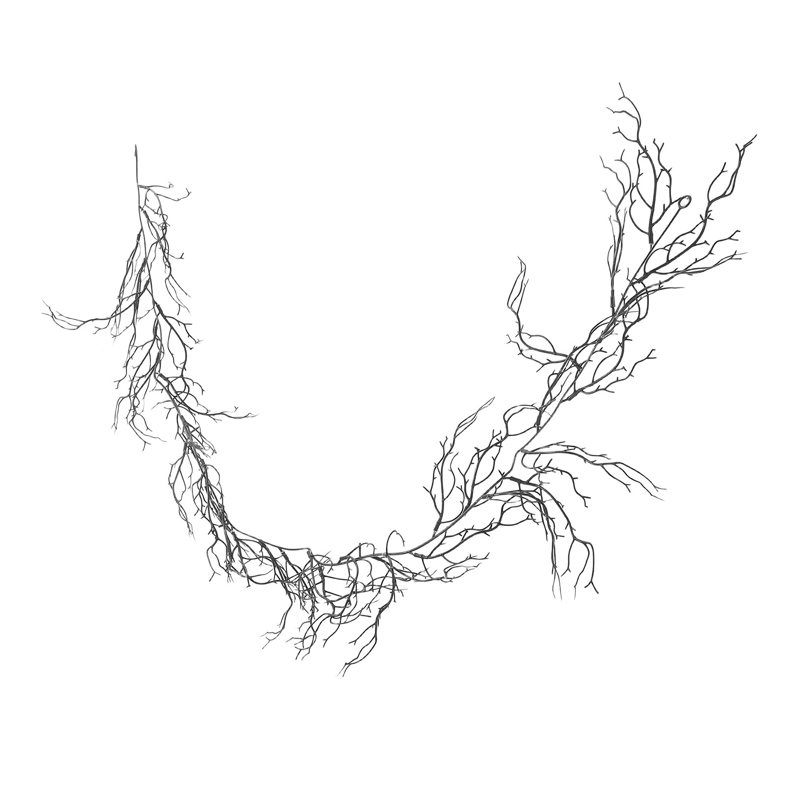 Black Artificial Curly Willow  - огляд і ціна Branch Curly Willow