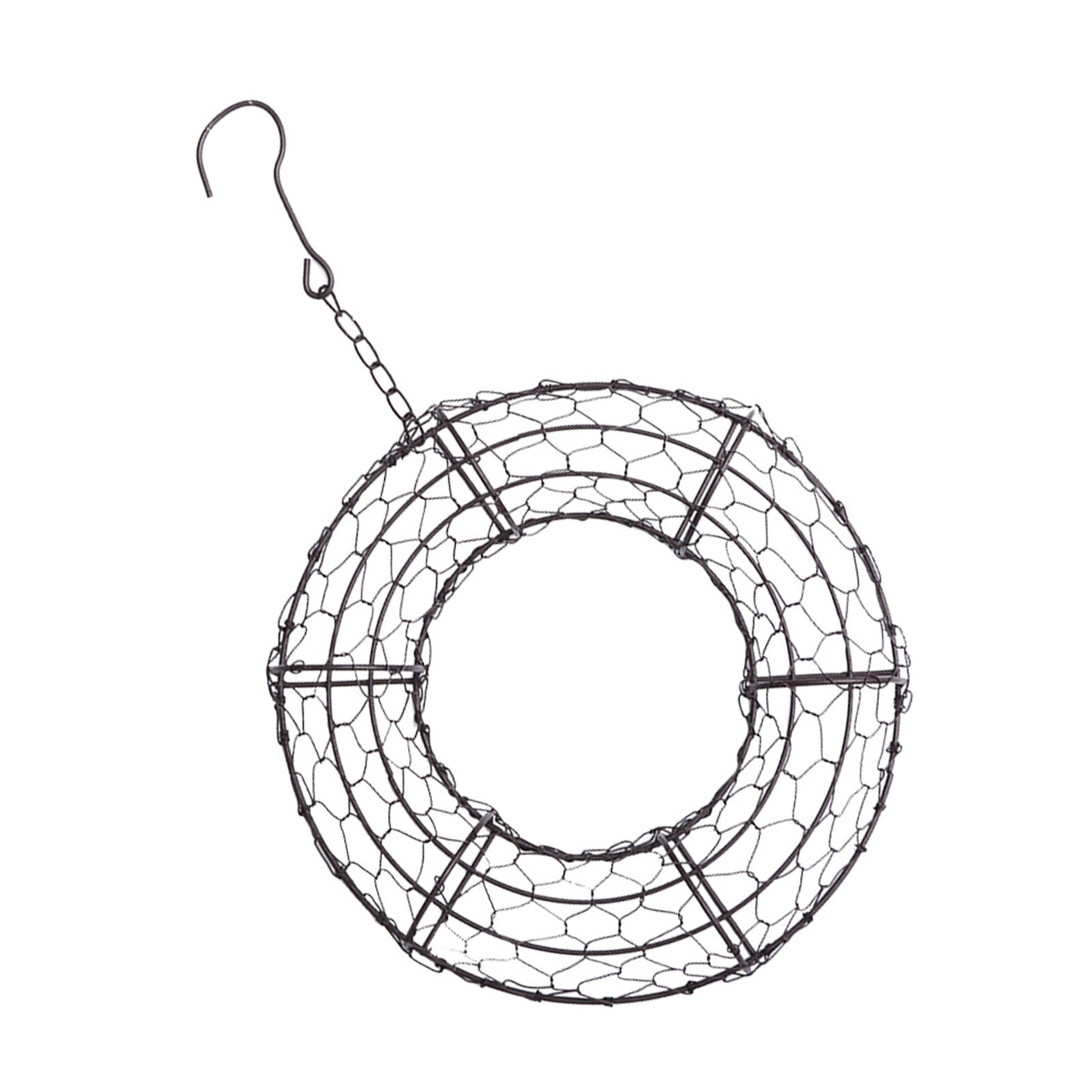 Round Iron Wreath Frame Succul - огляд і ціна Wreath Form Wire