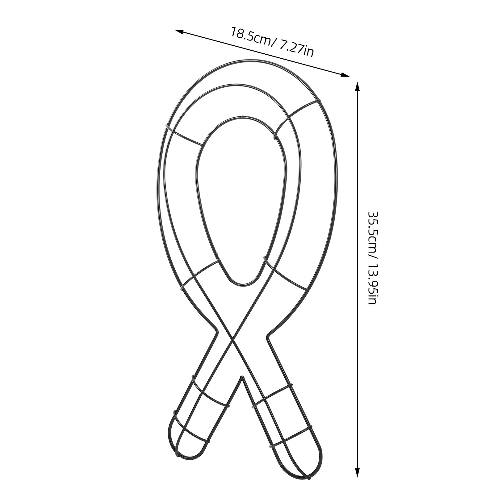 Metal Wreath Frames for Crafts - огляд і ціна Wreath Form Wire
