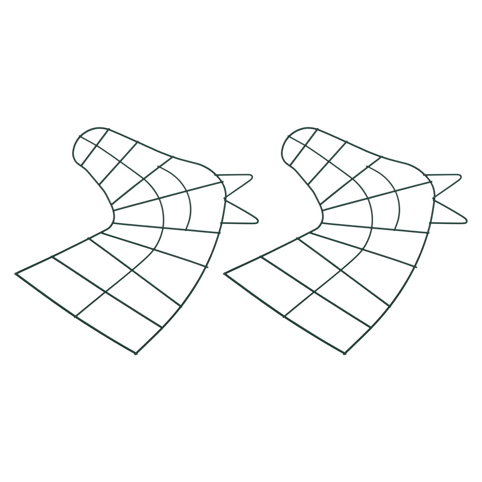 2Pcs Metal Horse Head Wreath F - огляд і ціна Wreath Form Wire