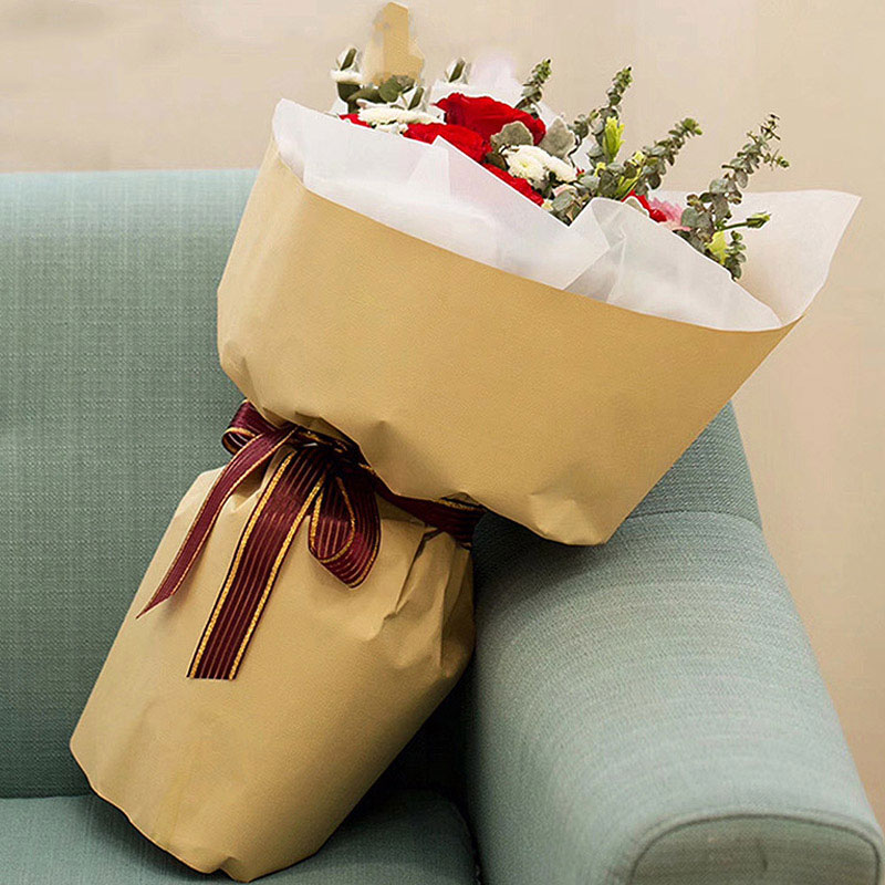 45CM*1000CM Brown Kraft Wrappi - огляд і ціна Flower Wrap Kraft