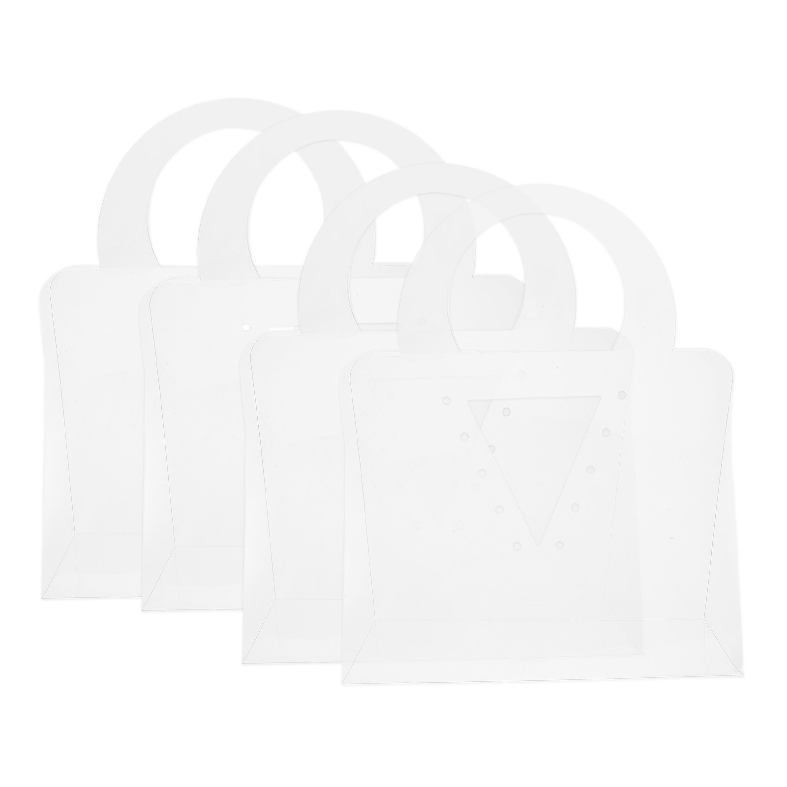 4Pcs Clear Bouquet Gift Bags w - огляд і ціна Florist Supply Shop