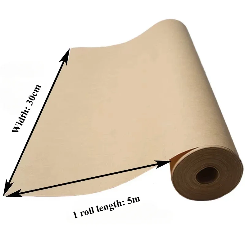 YITAPE 30cm*5M Brown Kraft Pap - огляд і ціна Flower Wrap Kraft