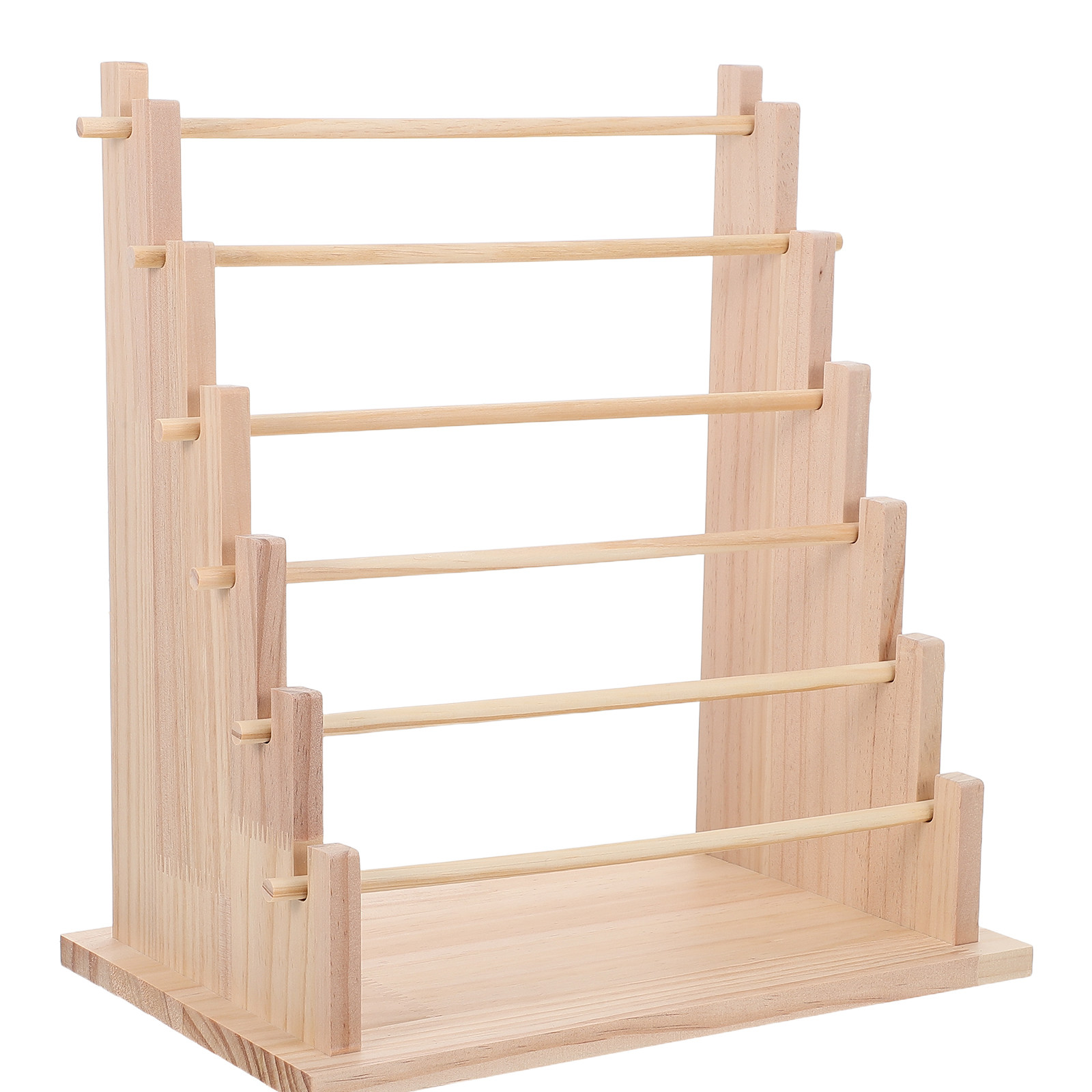 6 Tier Wooden Ribbon Storage R - огляд і ціна Florist Supply Shop