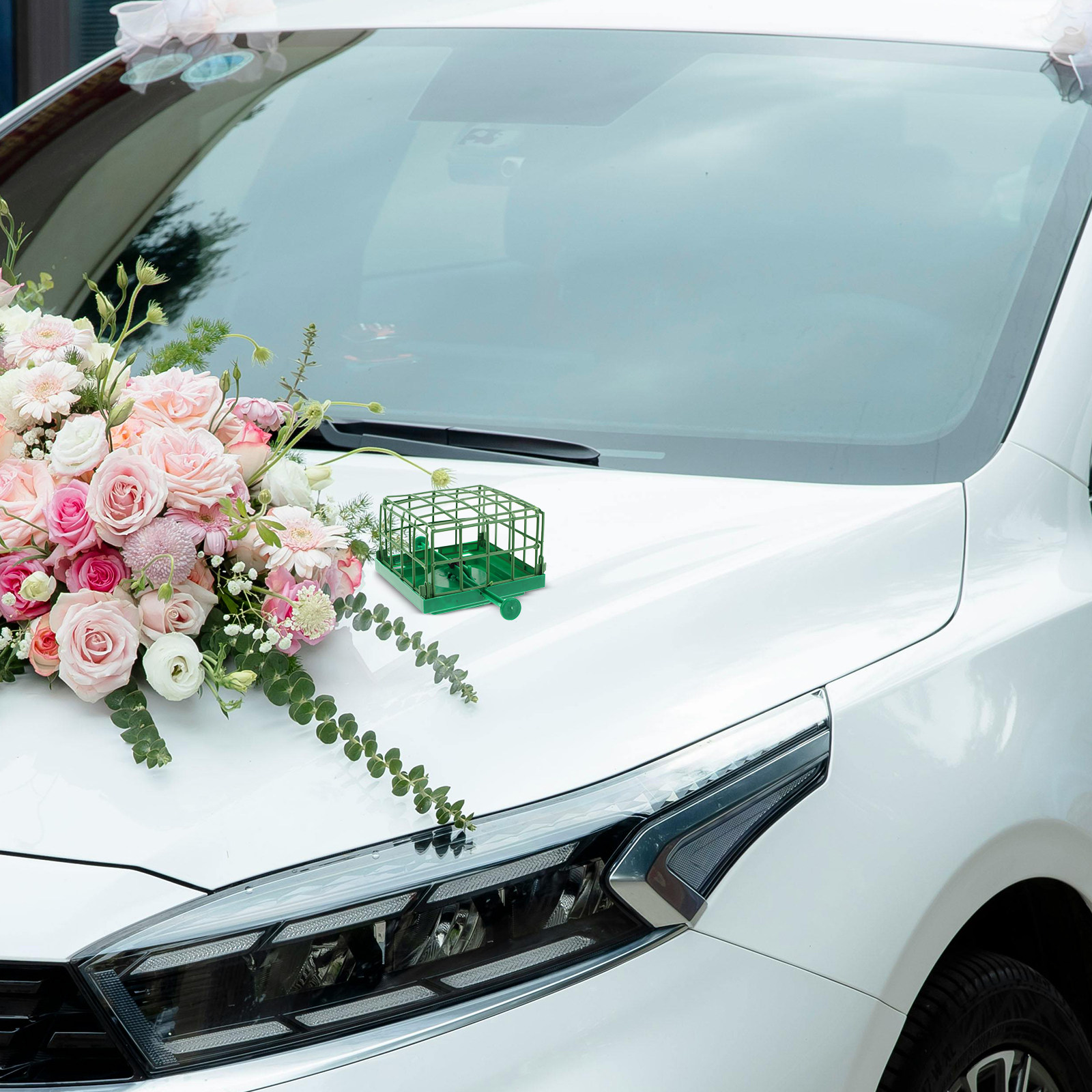 5Pcs Suction Cup Flower Foam C - огляд і ціна Bouquet Holder Foam