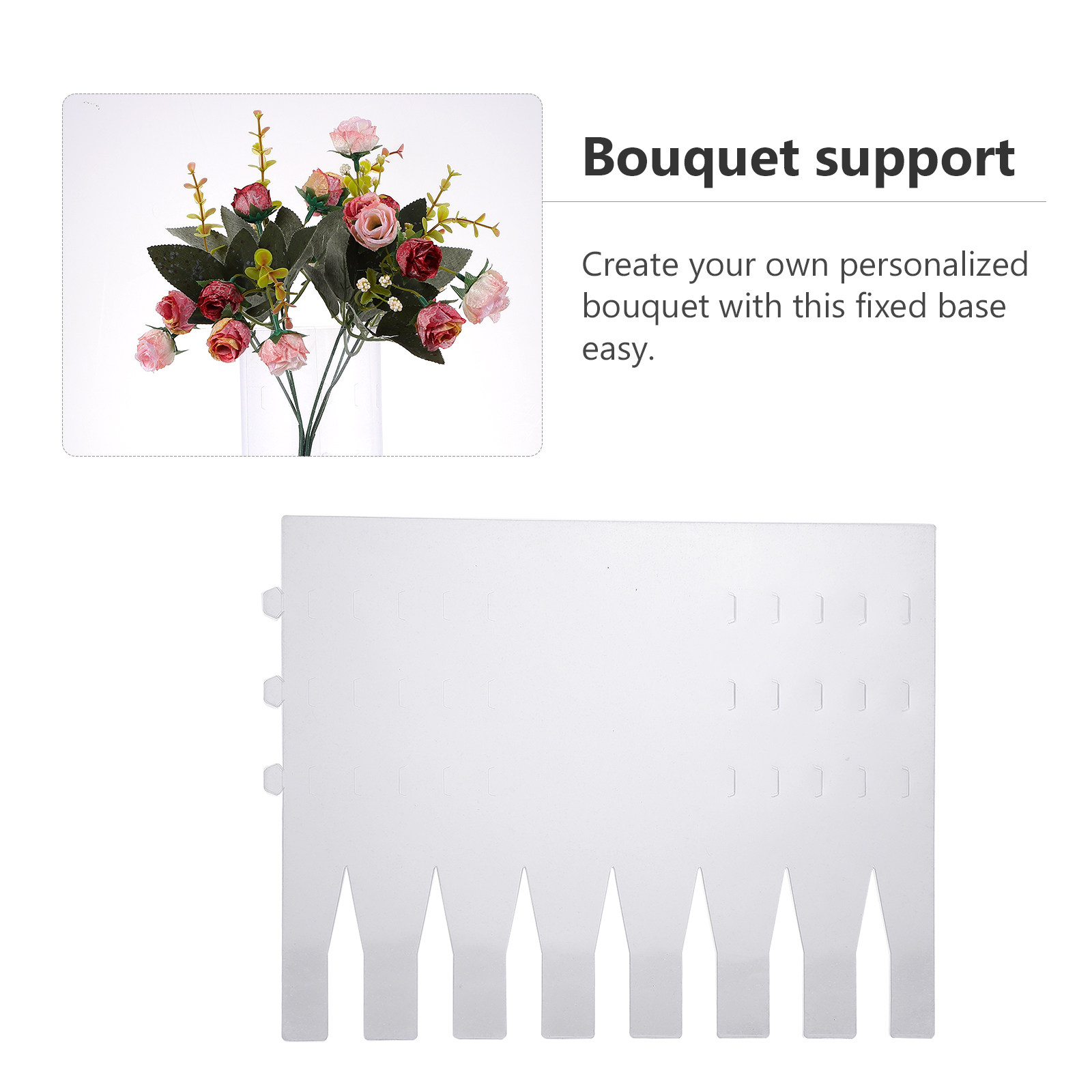 10Pcs Plastic Bouquet Frame Bo - огляд і ціна Florist Supply Shop