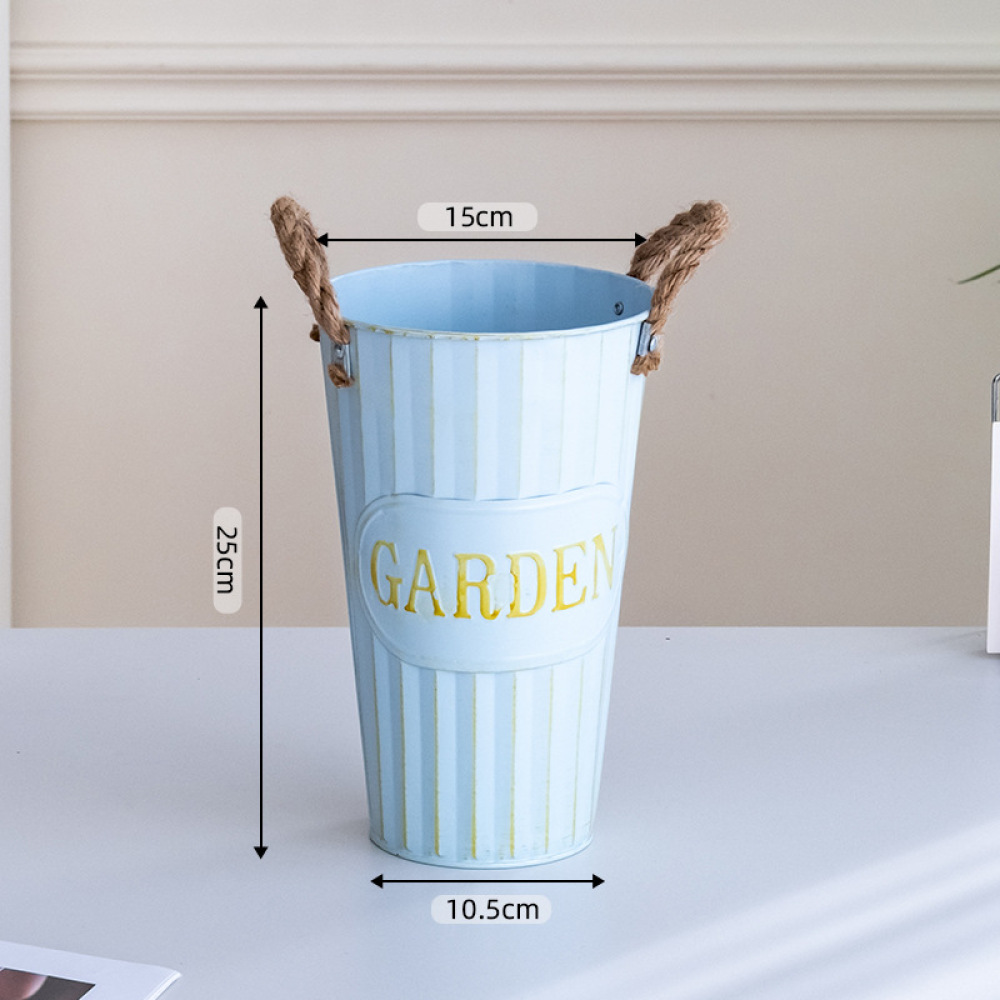 Pastoral Iron Plant Pot Decora - огляд і ціна Florist Supply Shop
