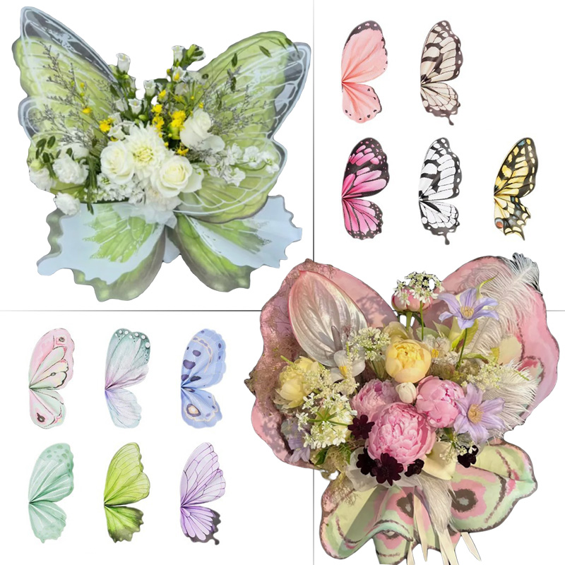20pcs Butterfly Wing Shaped Bo - огляд і ціна Flower Wrap Kraft